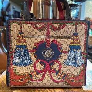 Brighton Fashionista Jewel Very Good Condition Leather Tote